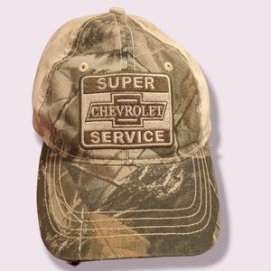 Chevrolet camo hat baseball